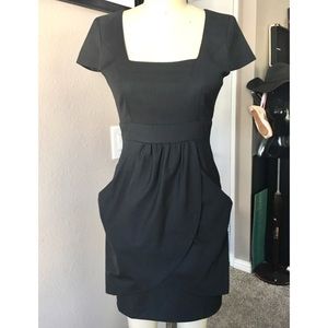 Tibi Pinstripe Wool Sheath Dress